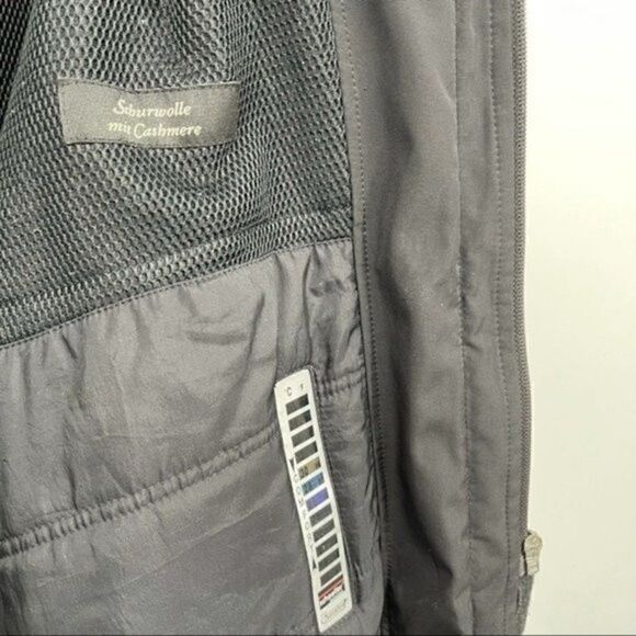 Schneiders Comfort temp Mens Gray long wool coat long 42 BoxU - Picture 10 of 13